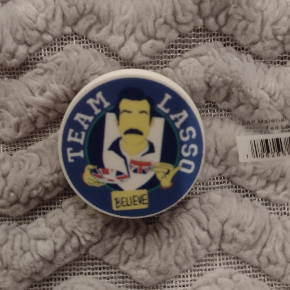 RARE Ted Lasso Jibbitz by Crocs Limited Edition